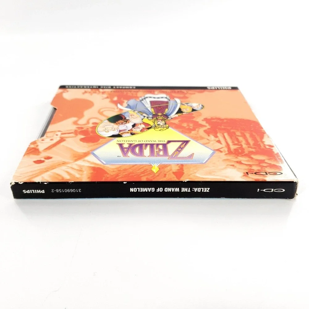 Zelda: The Wand of Gamelon (Philips CD-i, 1993) Complete w/ Slip Cover Tested